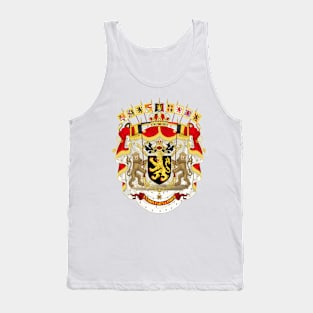 Belgium Coat of Arms Tank Top